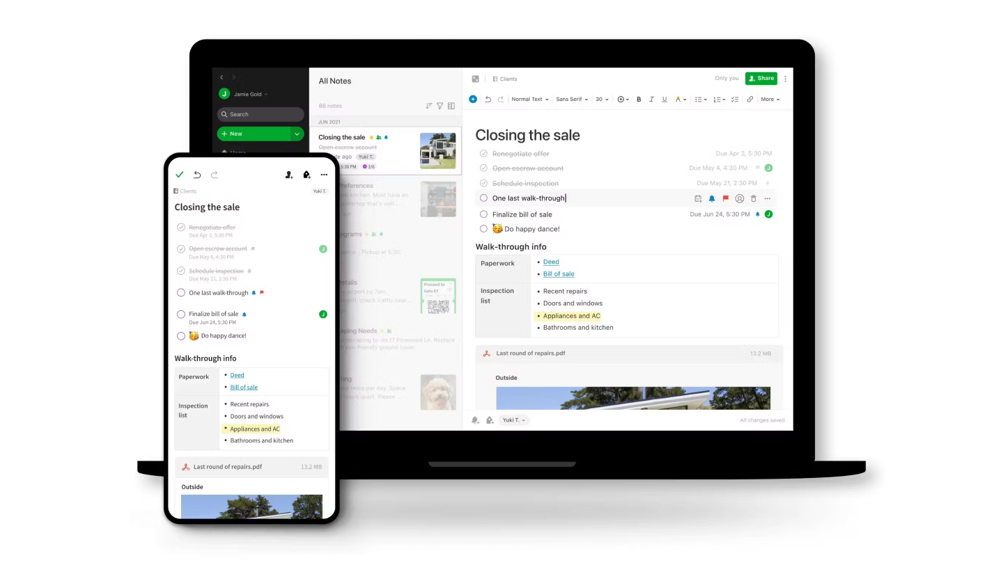 Evernote - Efficient Note Organization